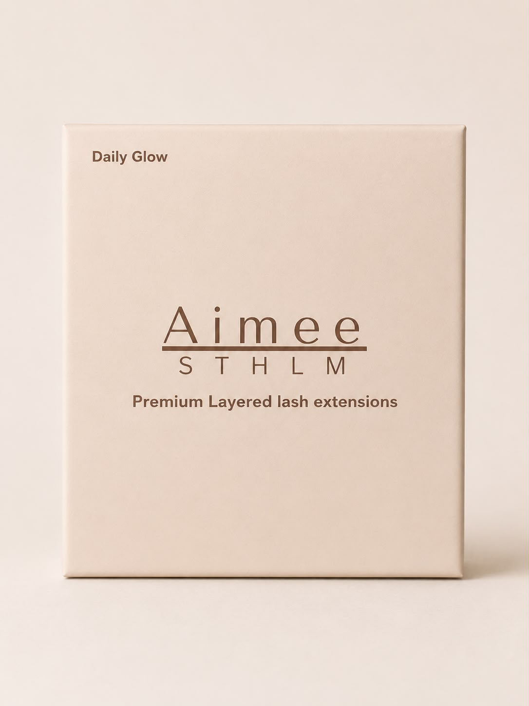 Daily Glow DIY Lash Extensions Kit – Exklusives Wimpern-Set für natürliche Wimpernverlängerungen zu Hause von Aimee STHLM