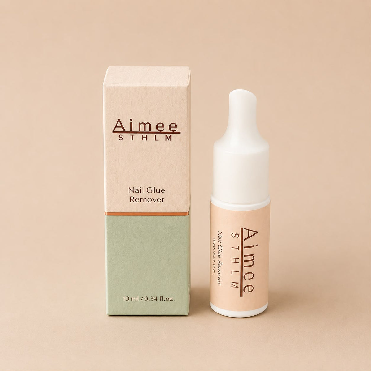 Aimee STHLM Nagelkleber-Entferner – Schonende Entfernung von Press-on-Nägeln, inklusive Verpackung